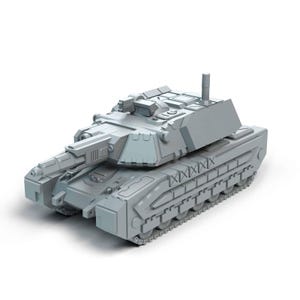 Rommelo Gauss-X | Sir Mortimer Bombito | American Mecha | Compatible with BT and other 6mm Tabletop Wargames