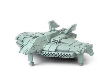 Katenka landed | Sir Mortimer Bombito | American Mecha | Compatible with BT and other 6mm Tabletop Wargames