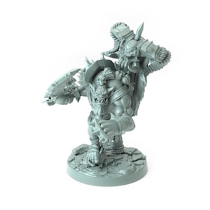 GRakha Uzkor B - Miniature by Cast n Play | RPG | Role Playing | DnD