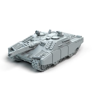 Leopard 3A11-J | Sir Mortimer Bombito | American Mecha | Compatible with BT and other 6mm Tabletop Wargames