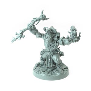 Blood Shaman B - Miniature by Cast n Play | RPG | Role Playing | DnD