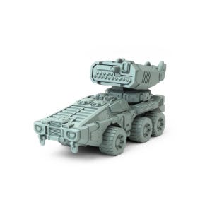 Striker ML-LR / Sir Mortimer Bombito / Mecha estadounidense / Compatible con BT y otros juegos de guerra de mesa de 6 mm