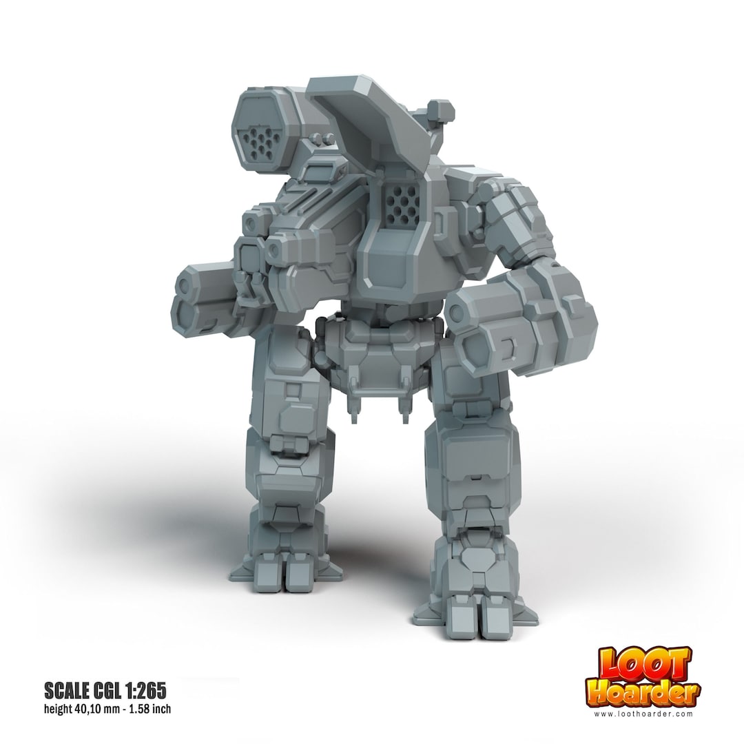 Hellspawn HSN-7D Battletech Mechwarrior Miniatures - Etsy