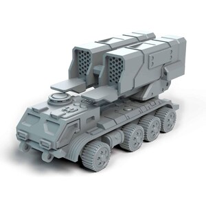 LRMC Wheel | Sir Mortimer Bombito | American Mecha | Compatible with BT and other 6mm Tabletop Wargames