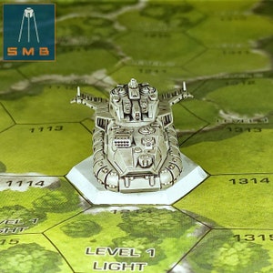 Miniature Behemoth II Tank - MechWarrior - Référence 072 / G87 - Occasion