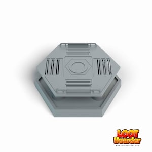 Wargame Hex Bases - Elevated