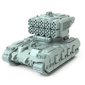 Nesrak EZ-LRM / Sir Mortimer Bombito / Mecha estadounidense / Compatible con BT y otros juegos de guerra de mesa de 6 mm