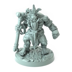 Blood Shaman C - Miniature by Cast n Play | RPG | Role Playing | DnD