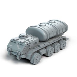 Burro C-Wheel | Sir Mortimer Bombito | American Mecha | Compatible with BT and other 6mm Tabletop Wargames