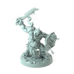 Orc Grunt A - Miniature by Cast n Play | RPG | Role Playing | DnD