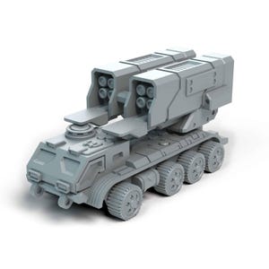 LRMC-W Wheel | Sir Mortimer Bombito | American Mecha | Compatible with BT and other 6mm Tabletop Wargames
