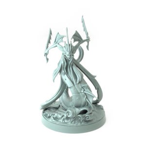 Merkyes Siren Scouts A - Miniature by Cast n Play | RPG | Role Playing | DnD