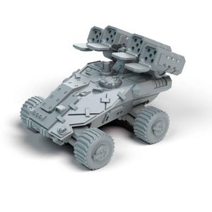Hetzlite | Sir Mortimer Bombito | American Mecha | Compatible with BT and other 6mm Tabletop Wargames