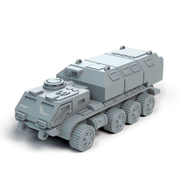 Pg Truck Cargo B - À roues - Battletech Miniatures Mechwarrior - Sir Mortimer Bombito