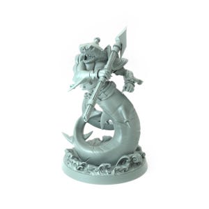 Shark D - Miniature by Cast n Play | RPG | Role Playing | DnD
