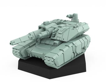 MBT Eurus Prime | Sir Mortimer Bombito | American Mecha | Compatible with BT and other 6mm Tabletop Wargames