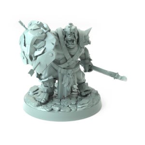 Orc Grunt B - Miniature by Cast n Play | RPG | Role Playing | DnD