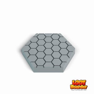 Wargame Hex Bases - Hexagonal