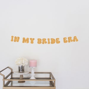 Bachelorette Party Banner, In My Bride Era, Eras Bachelorette Party, Bachelorette Party Decor, Custom Banner, Party Supplies