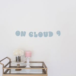 Bachelorette Party Banner, On Cloud 9, Cloud Nine Bachelorette, Custom Banner