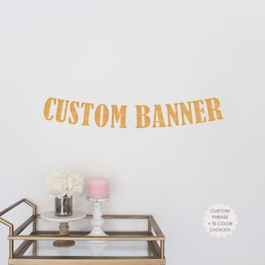 Western Custom Banner, Personalized Sign, Party Decorations, Party Supplies. Birthday Party, Bachelorette Party, Bridal Shower, Baby Shower