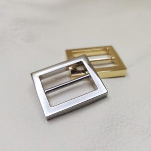 CURSORE TRIGLIDE QUADRATO 25 mm - Ferramenta per la fabbricazione di borse -