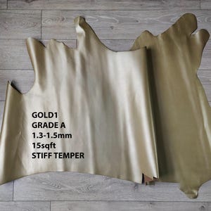Deadstock Leder - Große Reststücke - Einzelstücke - METALLIC & SPECIAL FINISHING