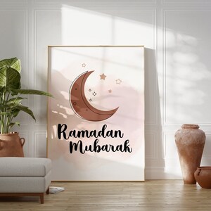 ramadan mubarak wall decor