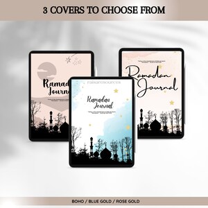 A Ramadan journal with trackers, duas and note-taking features is a journal designed specifically for individuals who are observing the Islamic holy month of Ramadan. The journal typically includes tools to help track daily fasting, prayers, etc