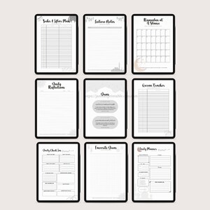 Ramadan Journal, Ramadan Planner, Quran Trackers, Salah Trackers, Adhkar, Eid, Dua for Ramadan, Daily Planner, Iftar Prep, Daily Journal pdf