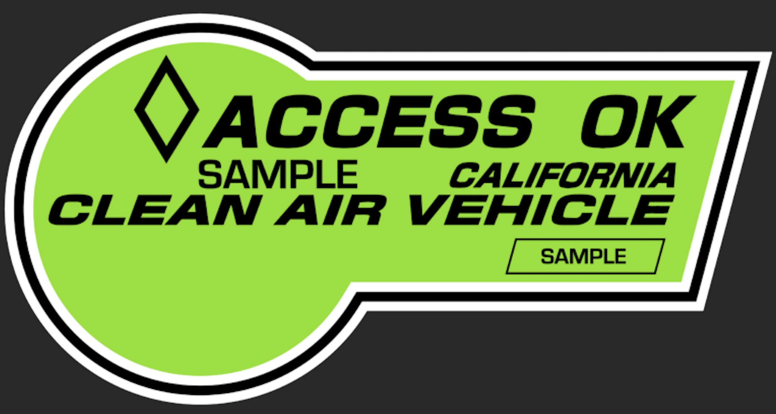 2022-ca-clean-air-vehicle-decal-removable-magnet-etsy