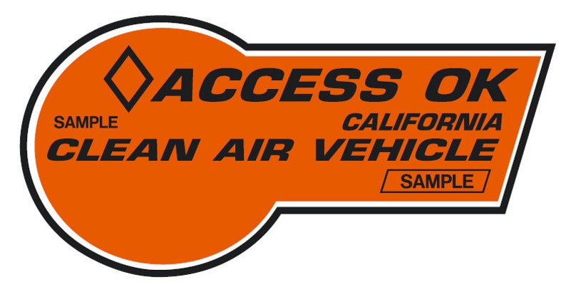 2021-ca-clean-air-vehicle-decal-removable-magnet-etsy