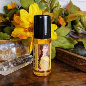 Egyptian Musk Perfume Oil (Larger 1 ounce bottle) Seductive Goddess Scent, Alcohol-Free