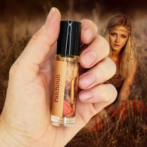 Patchouli Perfume Oil – Earthy, Woody Roll On Fragrance for Men & Women, Unisex Hippie Boho