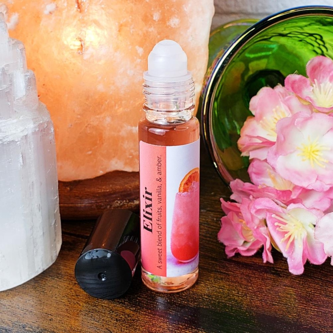 Warm Elixir Elixir Perfume Oil - Sweet Fruits, Vanilla, and Warm Amber - Roll-on ...