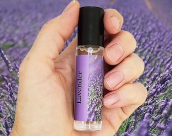 Lavender Perfume Oil | Calming Floral Scent with Herbal Notes, Unisex