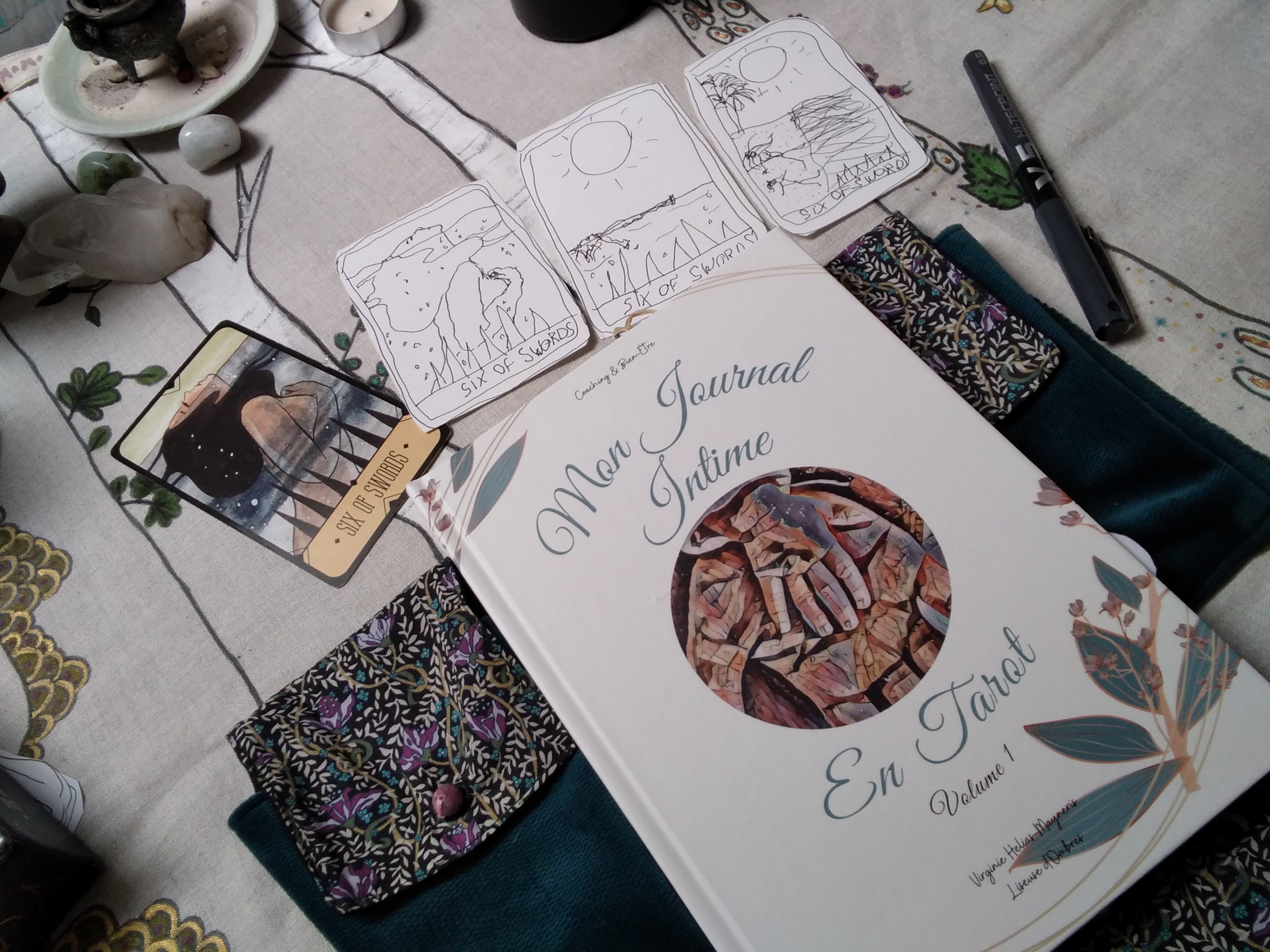 Workbook Mon Journal Intime en Tarot Volume 1