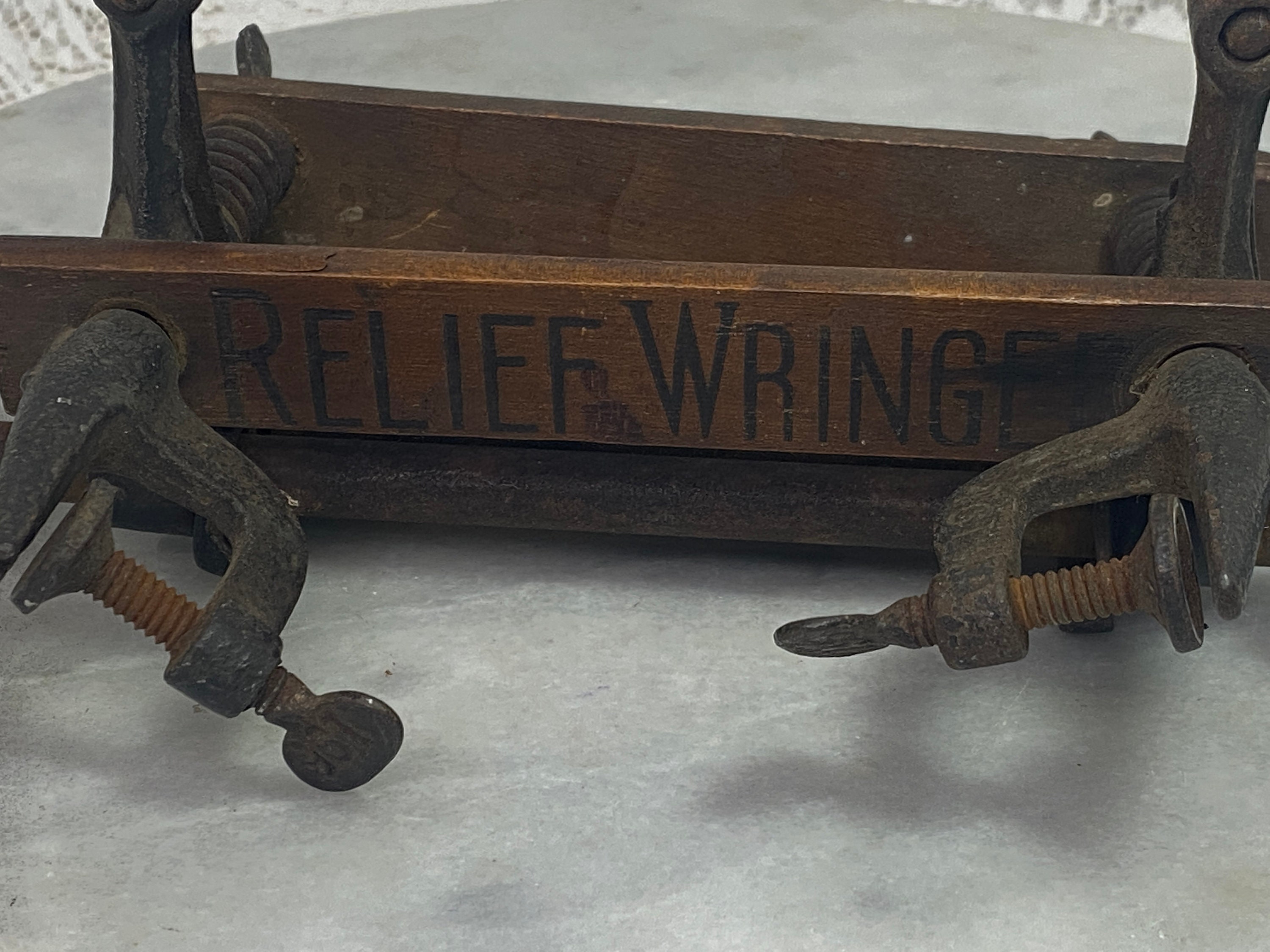 Antique Salesman Sample Horse Shoe Brand Clothes Wringer Etsy