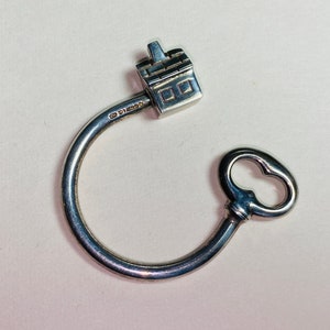 Tiffany & Co .925 Sterling Silver Bull Nose Ring / Or Key Holder
