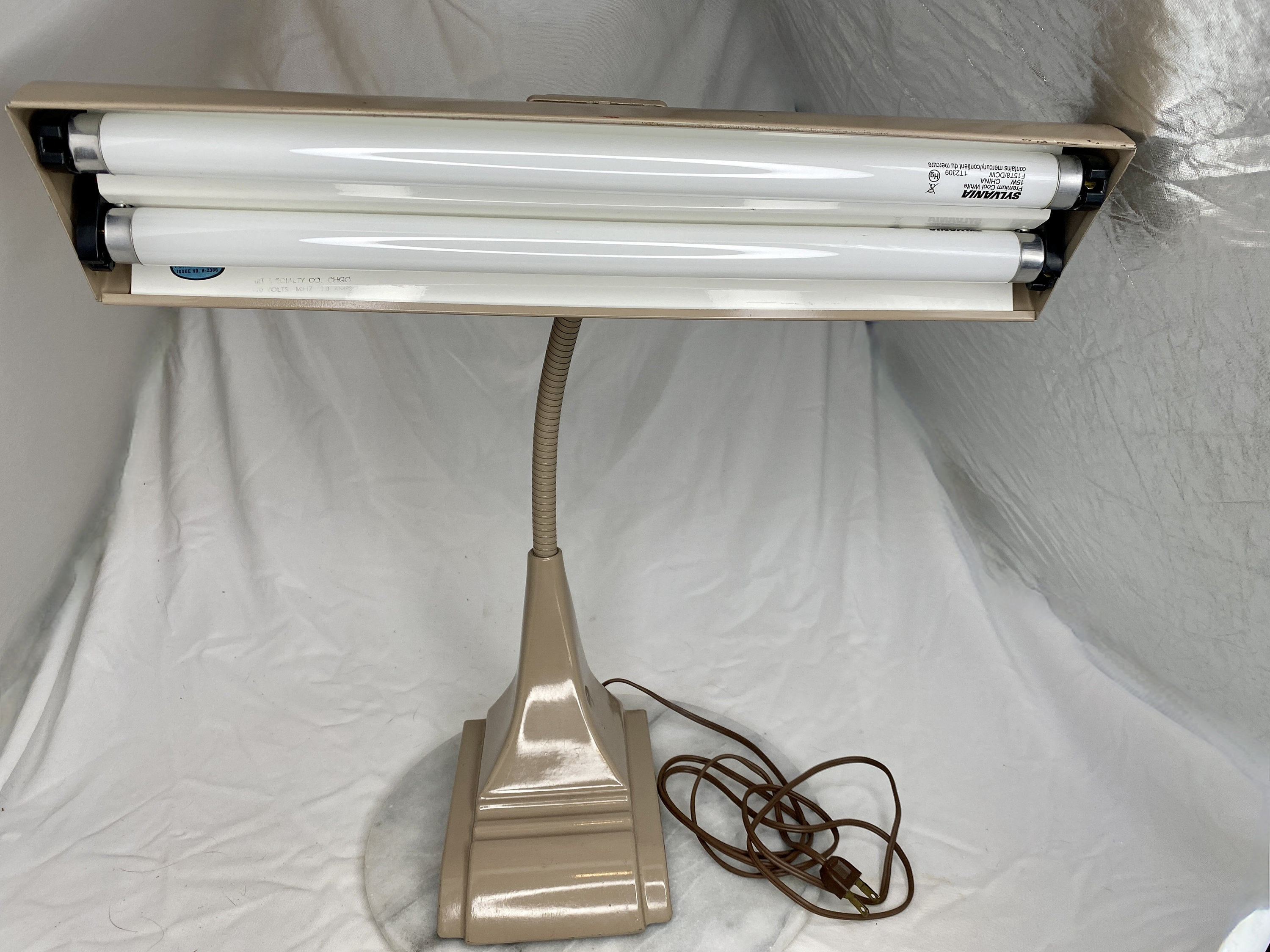 Vintage Industrial Desk Lamp Art Specialty Co. Chicago - Etsy