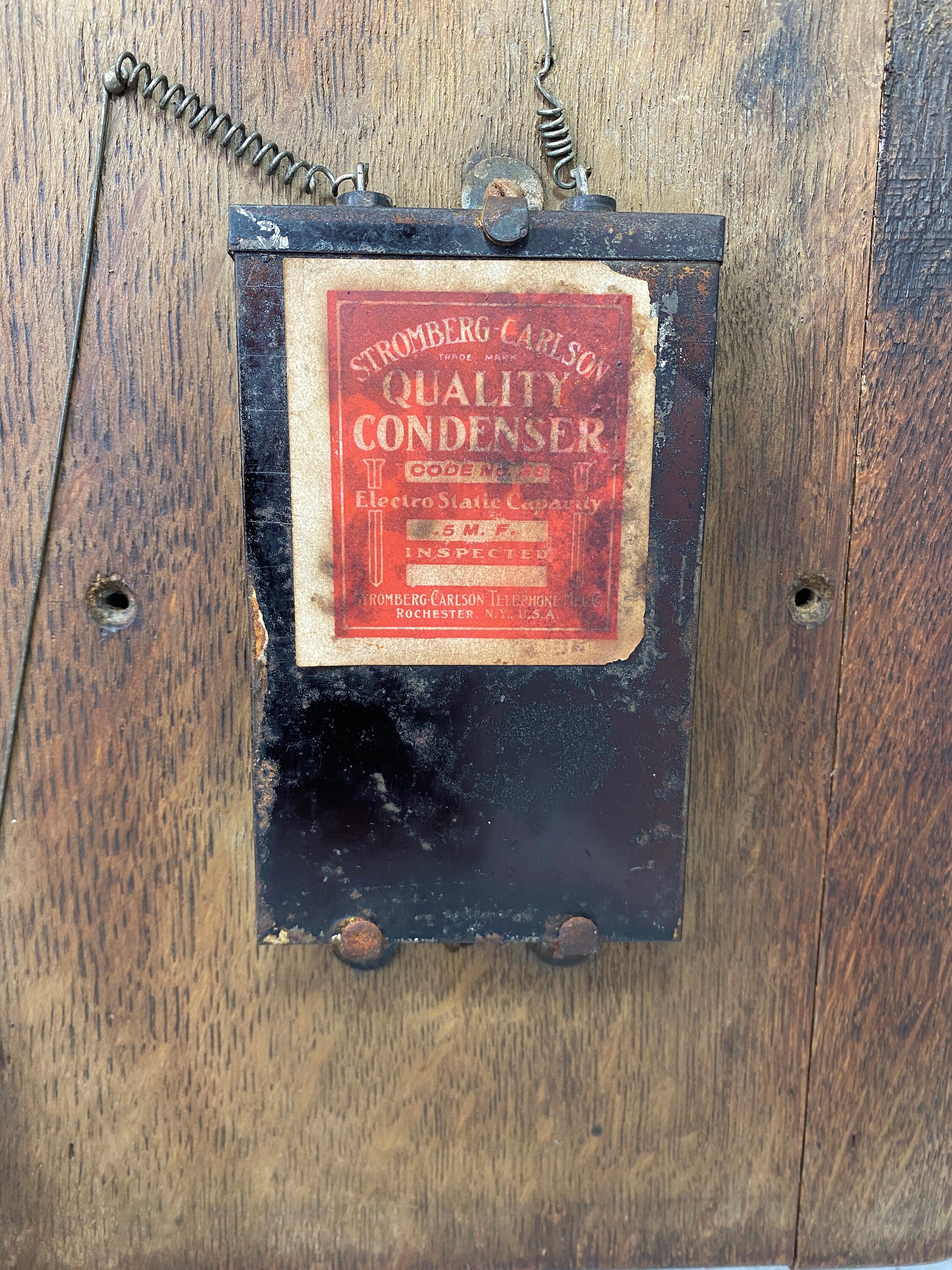 Antique Telephone, Wall Mounted, Stromberg-carlson Telephone
