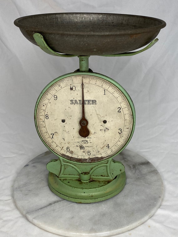 Antique 1920's SALTER No.50 Kitchenscale Balance Food Candy Scale 