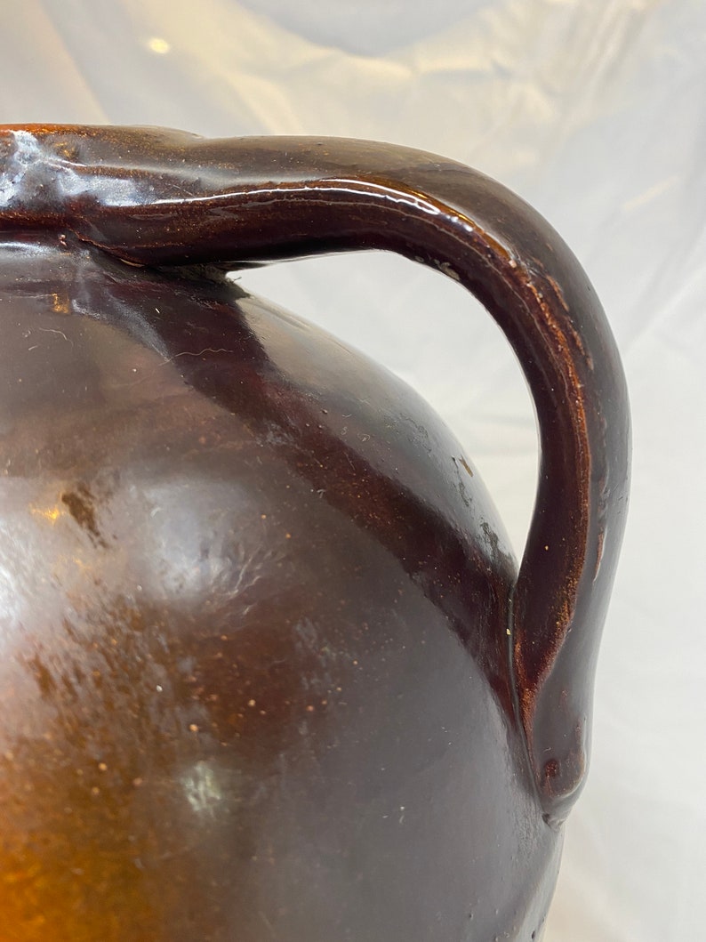 Antique Rare Peoria Pottery Glazed Stoneware Jug Etsy