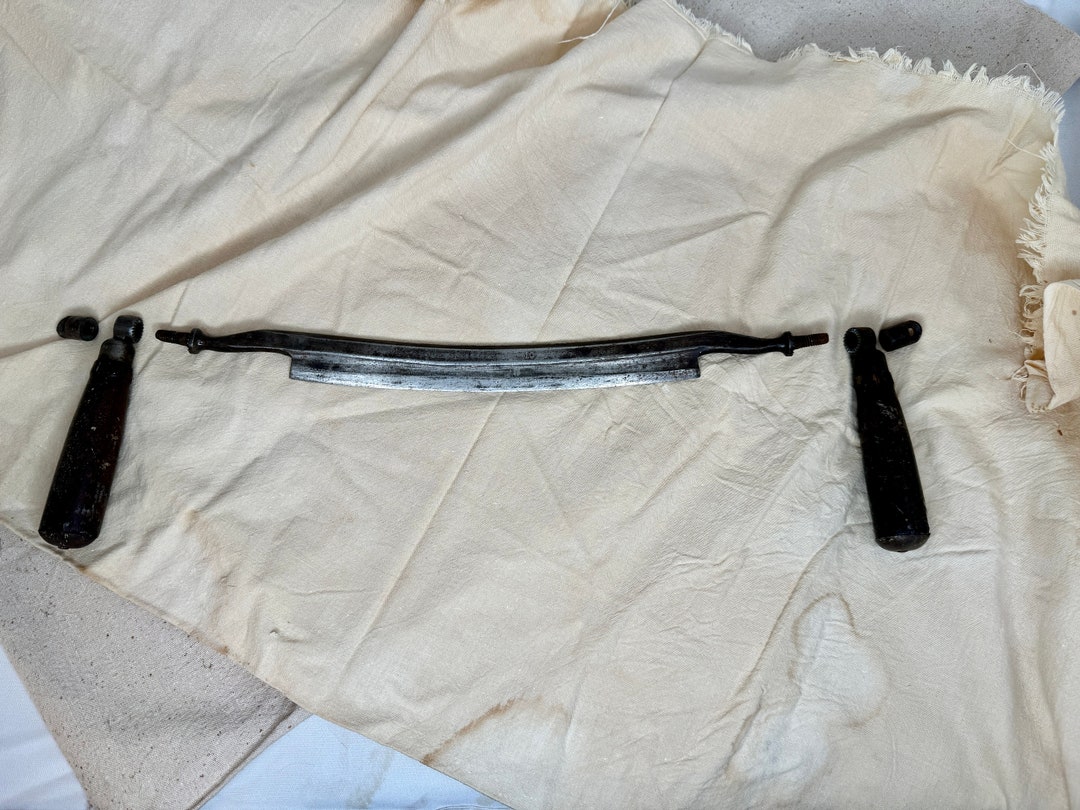 Antique 10'' Watrous & Co Adjustable Angle Draw Knife Shave 1857 Patent ...