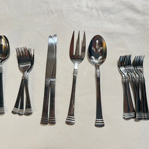 Cambridge Silver Flatware Codie, Stainless, Glossy, by Cambridge Silver, Stainless Steel