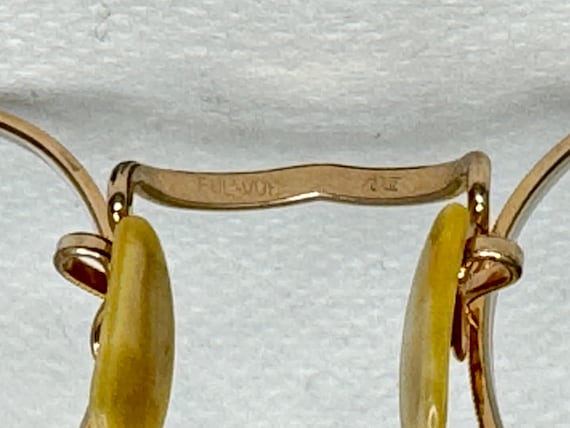 Vintage Gold Ful-Vue Eyeglasses, Round Gold Wire … - image 7