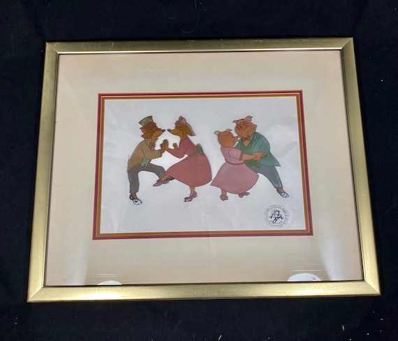 Original Walt Disney Production Cel from "Mickey's Christmas Carol"