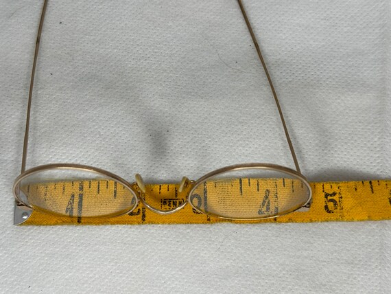 Vintage Gold Ful-Vue Eyeglasses, Round Gold Wire … - image 3