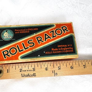 Vintage Rolls Razor Safety Imperial #2 in Original Box, Made in England ...