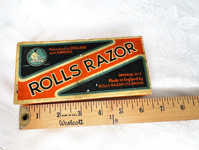 Rolls Razor Company Vintage Rolls Razor Safety Imperial #2 in Original Box, Made in England ...